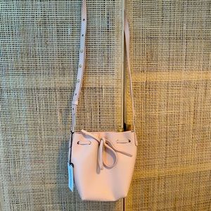 Mansur Gavriel mini mini bucket bag (matte blush)